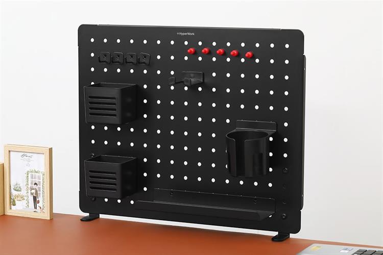 Bảng treo đồ Pegboard Hyperwork PG02 Đen Màu Đen