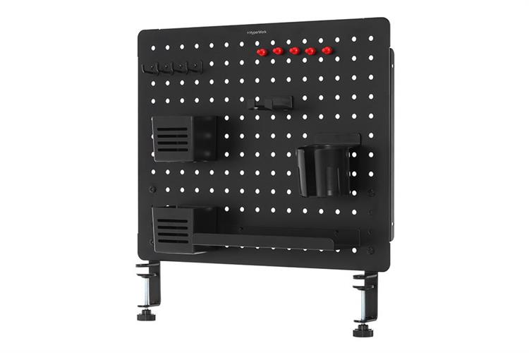 Bảng treo đồ Pegboard Hyperwork PG02 Đen Màu Đen