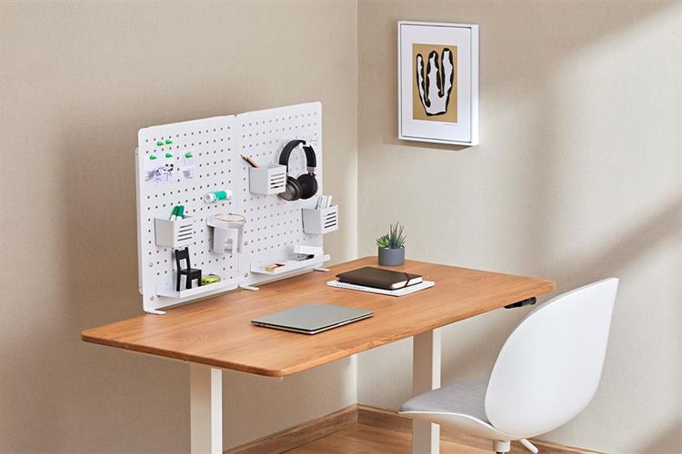 Bảng treo đồ Pegboard Hyperwork PG02 Trắng Màu Trắng