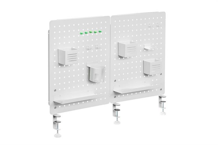 Bảng treo đồ Pegboard Hyperwork PG02 Trắng Màu Trắng