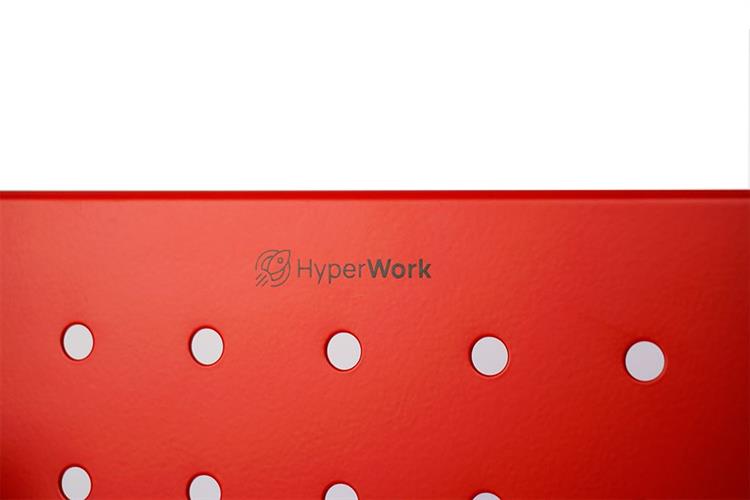Bảng treo đồ Pegboard Hyperwork PG02 Đỏ Màu Đỏ