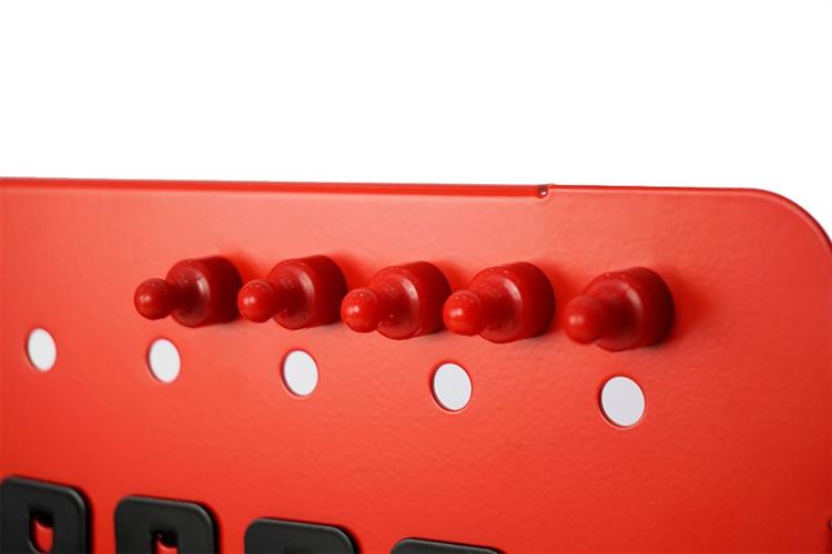 Bảng treo đồ Pegboard Hyperwork PG02 Đỏ Màu Đỏ