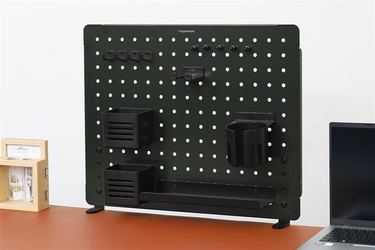 Bảng treo đồ Pegboard Hyperwork PG02 Xanh Màu Xanh Oliu