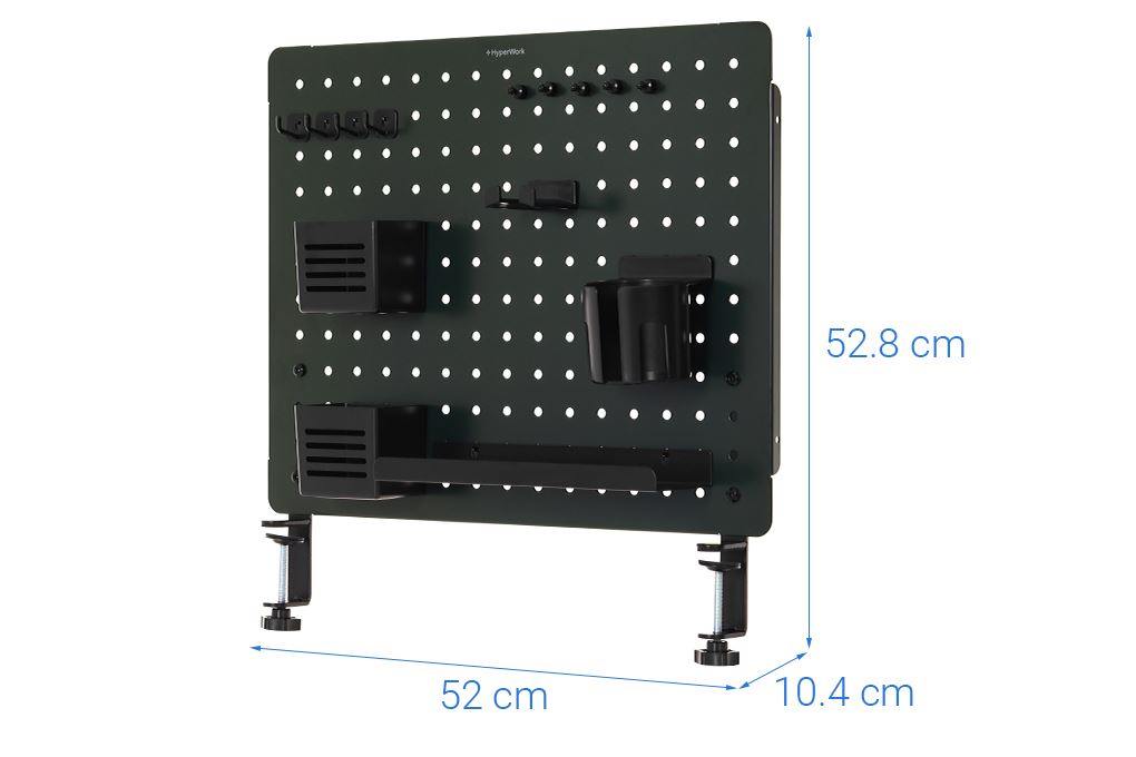 Bảng treo đồ Pegboard Hyperwork PG02 Xanh - 12