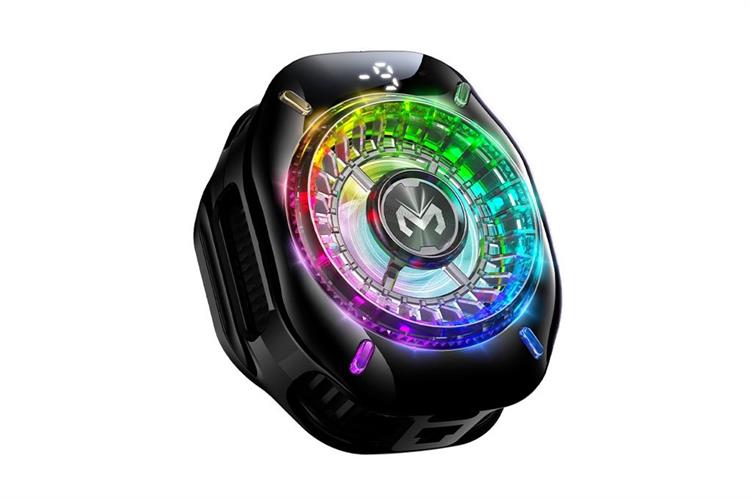 Quạt tản nhiệt điện thoại MEMO CX10 RGB Pro 10W Màu Đen