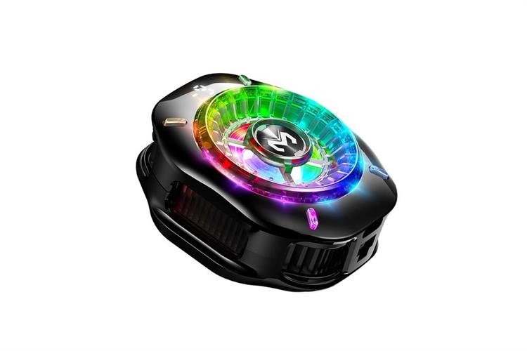 Quạt tản nhiệt điện thoại MEMO CX10 RGB Pro 10W Màu Đen