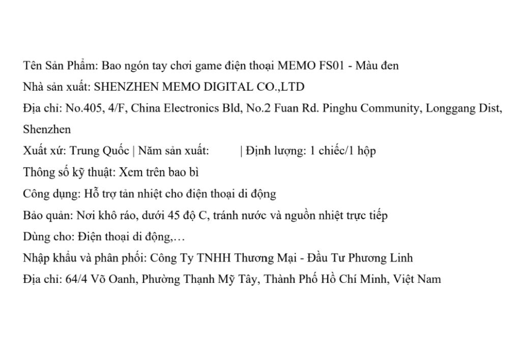 Bao tay chơi game MEMO FS01 - 8