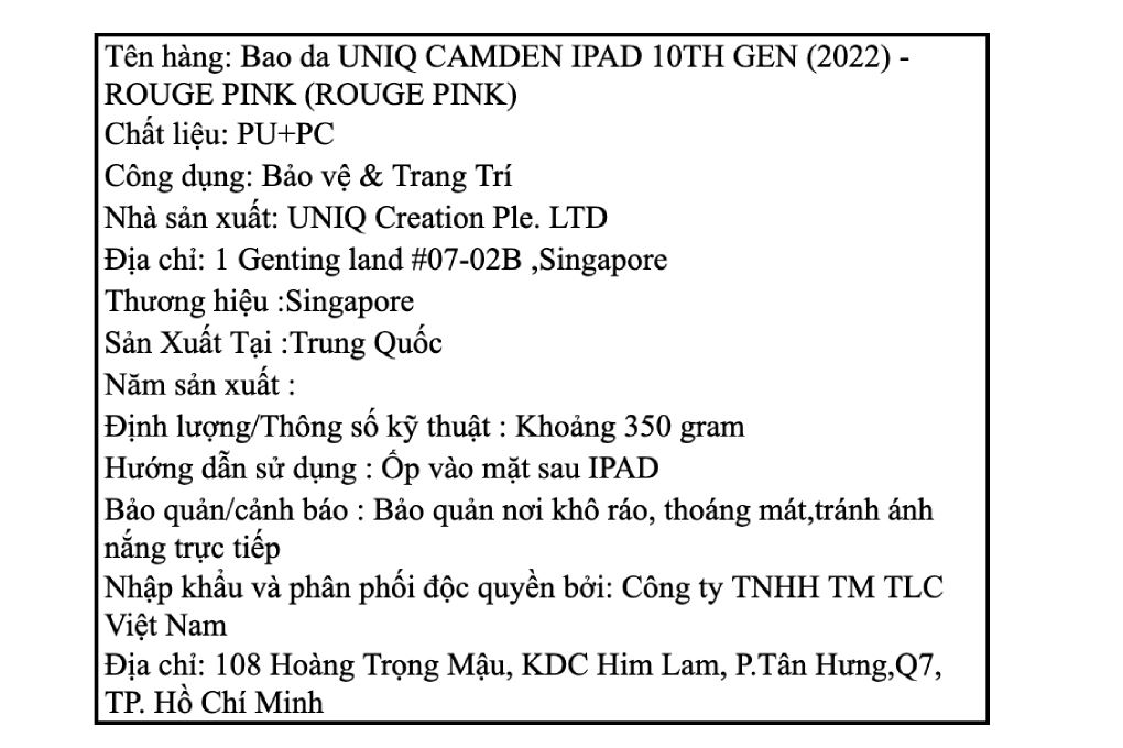 Bao da nắp gập iPad A16/ iPad 10 UniQ Camden - 5