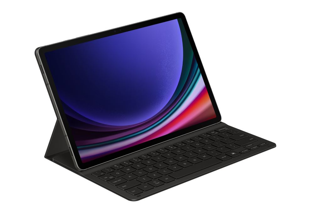 Bao da Galaxy Tab S9/ Tab S9 FE/ Tab S10 FE/ Tab S10 Lite Samsung kèm bàn phím AI Chính hãng Màu Đen