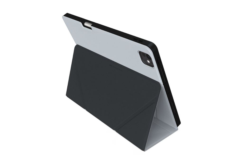 Bao da iPad Pro 11 M4/M5 11 inch Nhựa TPU Da PU JCPAL SlimFlex Folio Màu Xám
