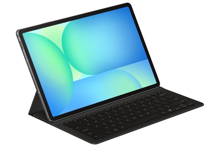 Bao da nắp gập Galaxy Tab S10 FE+ Samsung kèm bàn phím AI Chính hãng Màu Đen