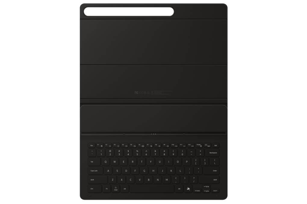 Bao da nắp gập Galaxy Tab S10 FE+ Samsung kèm bàn phím AI Chính hãng Màu Đen