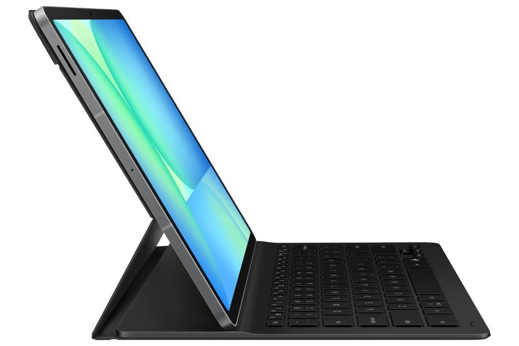 Bao da nắp gập Galaxy Tab S10 FE+ Samsung kèm bàn phím AI Chính hãng Màu Đen