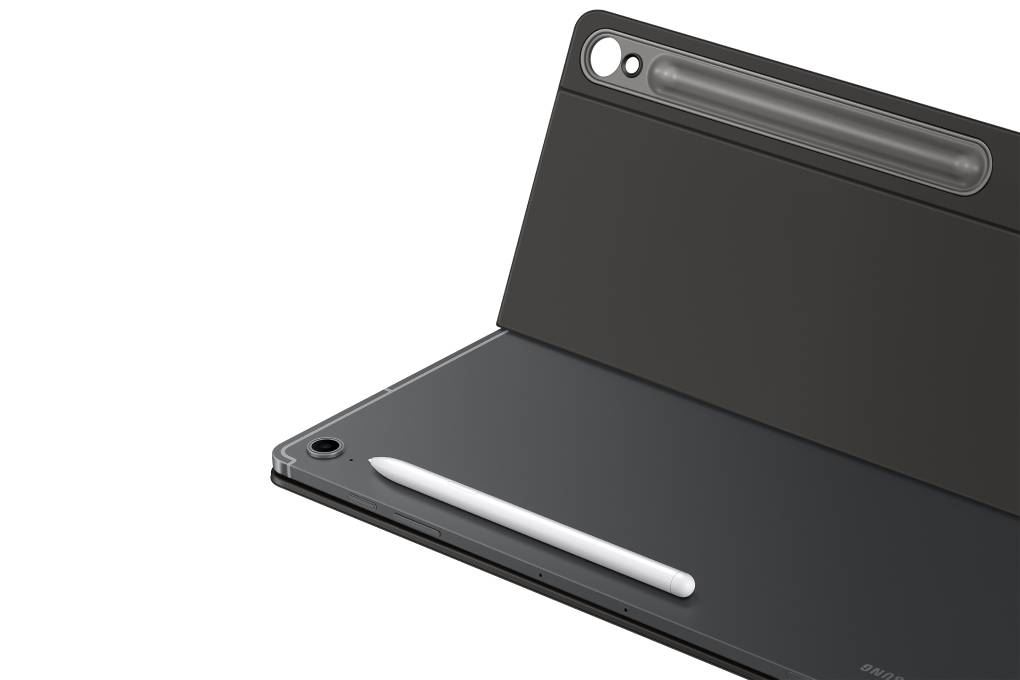 Bao da nắp gập Galaxy Tab S10 FE+ Samsung kèm bàn phím AI Chính hãng Màu Đen