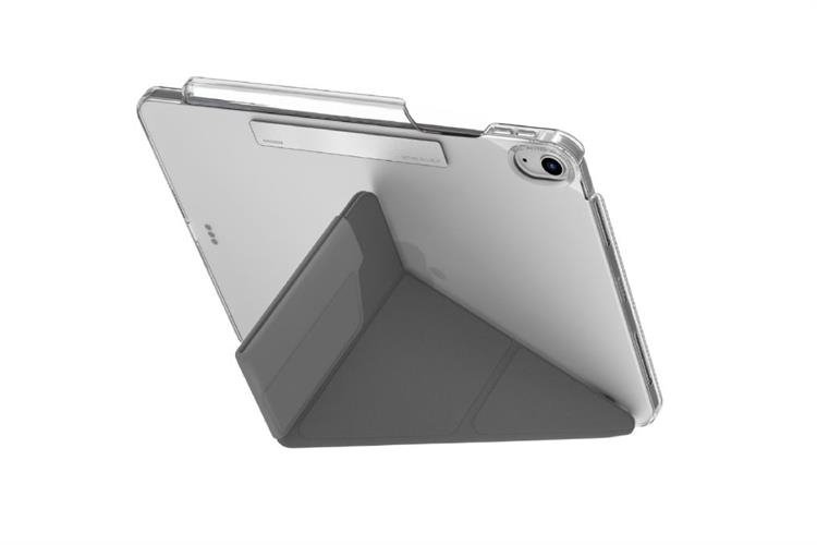 Bao da iPad 11/ iPad 10 PU PC UNIQ CAMDEN CLICK Màu Xám