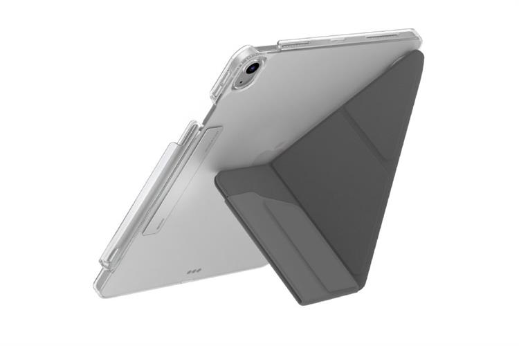 Bao da iPad A16/ iPad 10 PU PC UNIQ CAMDEN CLICK Màu Xám