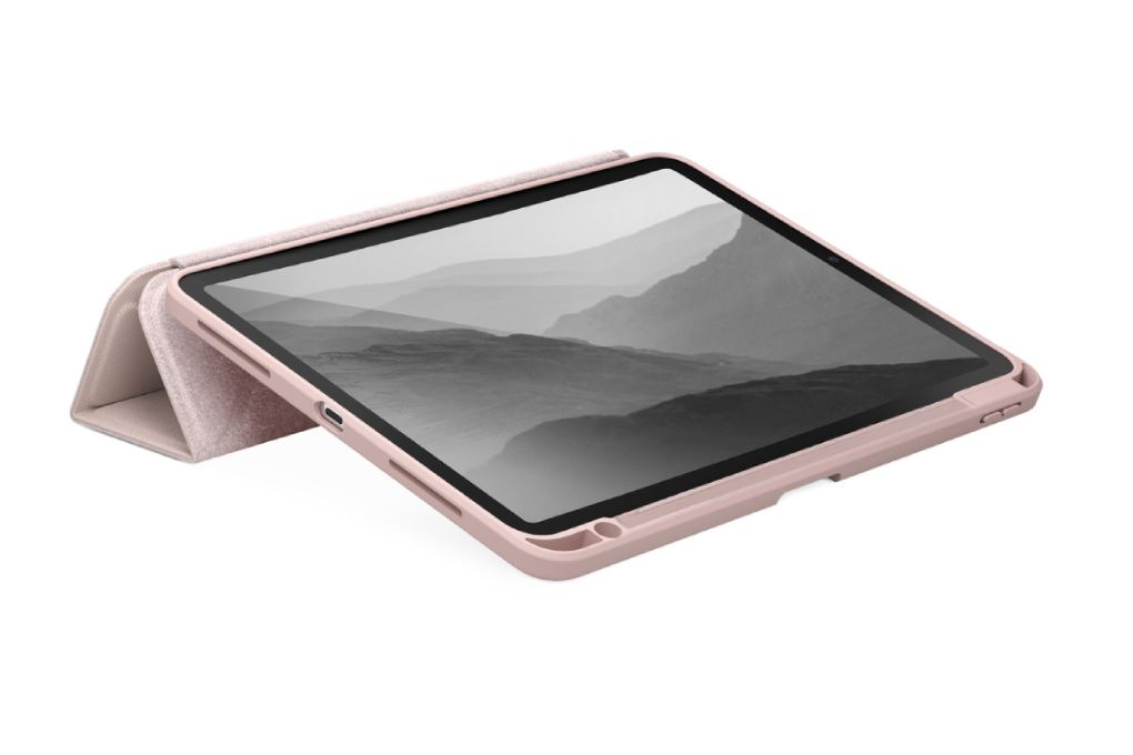 Bao da iPad A16/ iPad 10 PU PC TPU UNIQ MOVEN Màu Hồng