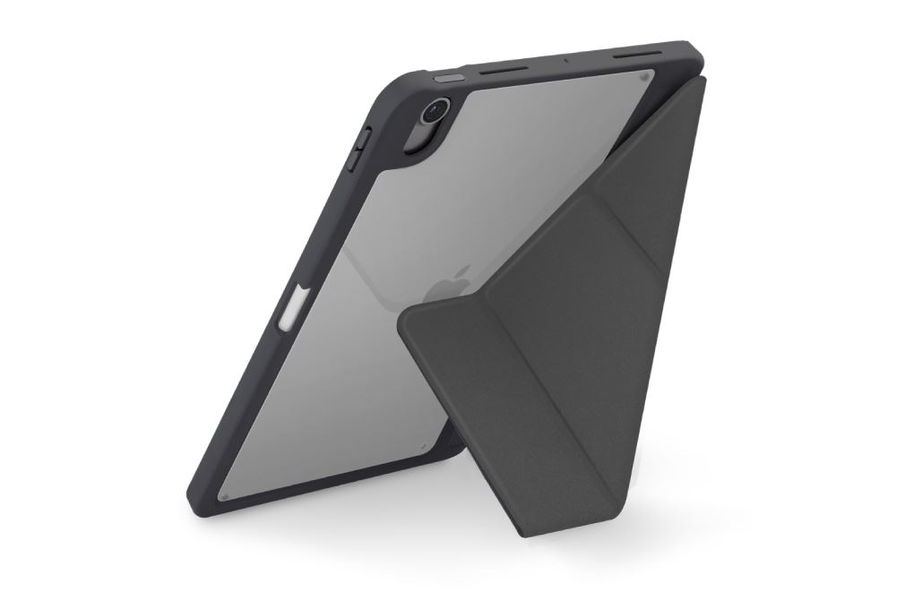 Bao da iPad A16/ iPad 10 PU PC TPU UNIQ MOVEN Màu Xám