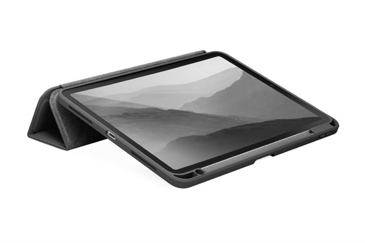 Bao da iPad A16/ iPad 10 PU PC TPU UNIQ MOVEN Màu Xám