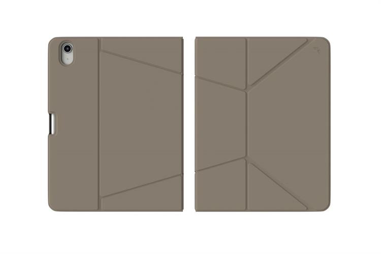 Bao da nắp gập iPad 11/iPad 10 PU JCPAL SlimFlex Folio Màu Nâu