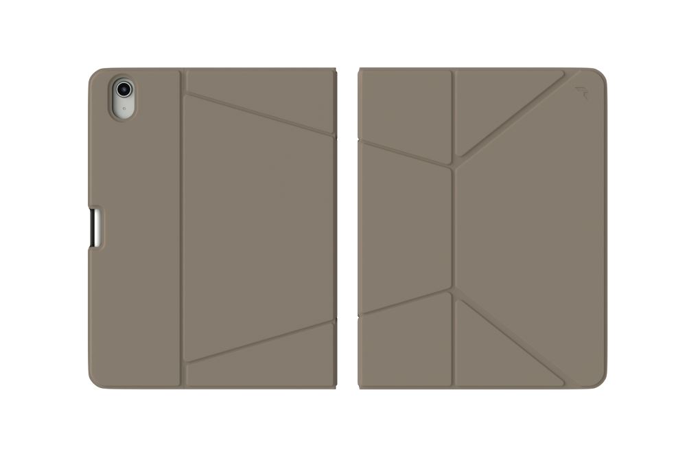 Bao da nắp gập iPad 11/iPad 10 PU JCPAL SlimFlex Folio Màu Nâu