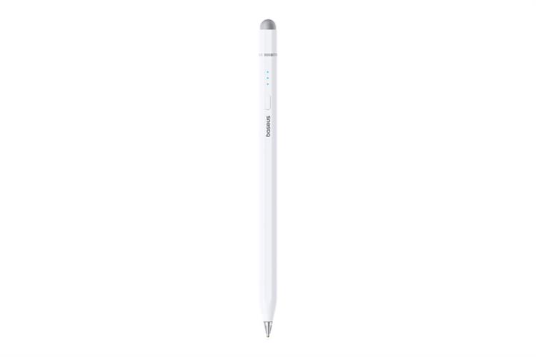Bút cảm ứng Baseus Wise Writing HN1 Universal Version Wired Charging 2-in-1 Stylus For HUAWEI/XIAOMI Moon White B0004F Màu Trắng