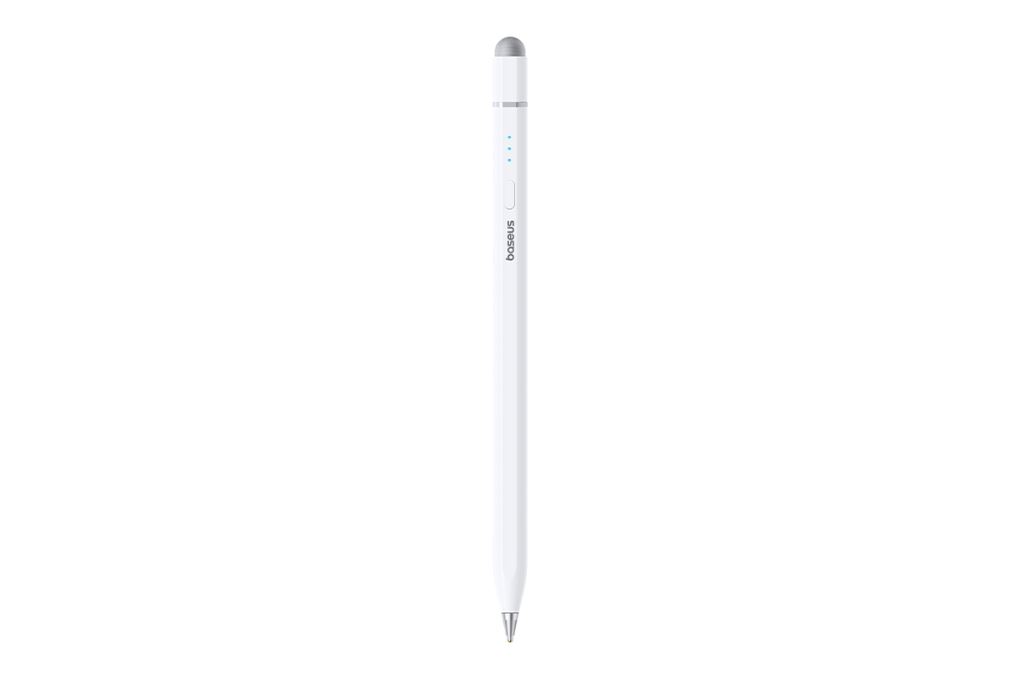 Bút cảm ứng Baseus Wise Writing HN1 Universal Version Wired Charging 2-in-1 Stylus For HUAWEI/XIAOMI Moon White B0004F Màu Trắng