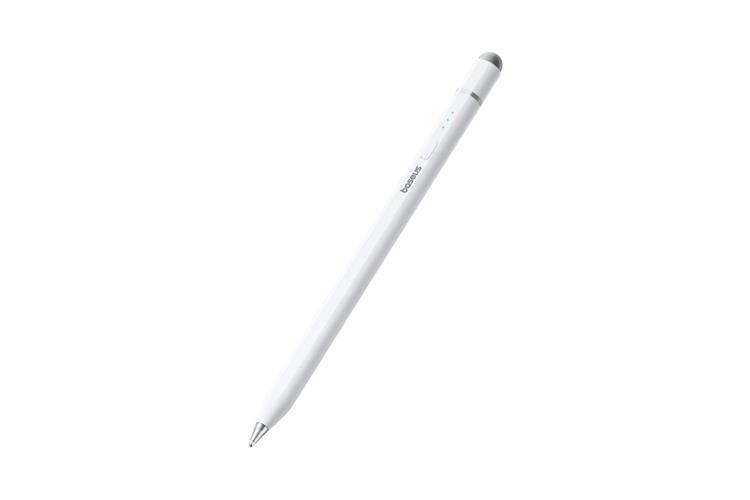 Bút cảm ứng Baseus Wise Writing HN1 Universal Version Wired Charging 2-in-1 Stylus For HUAWEI/XIAOMI Moon White B0004F Màu Trắng