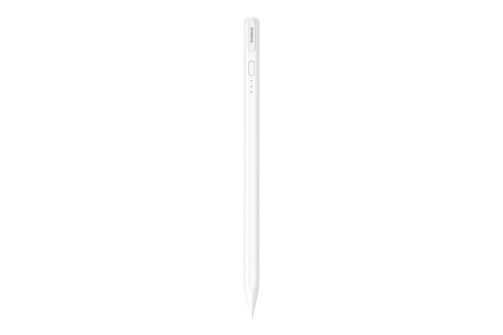 Bút cảm ứng Baseus Smooth Writing 3 Wired Charging Stylus Active Wireless Version Moon White BS-PS052 Màu Trắng