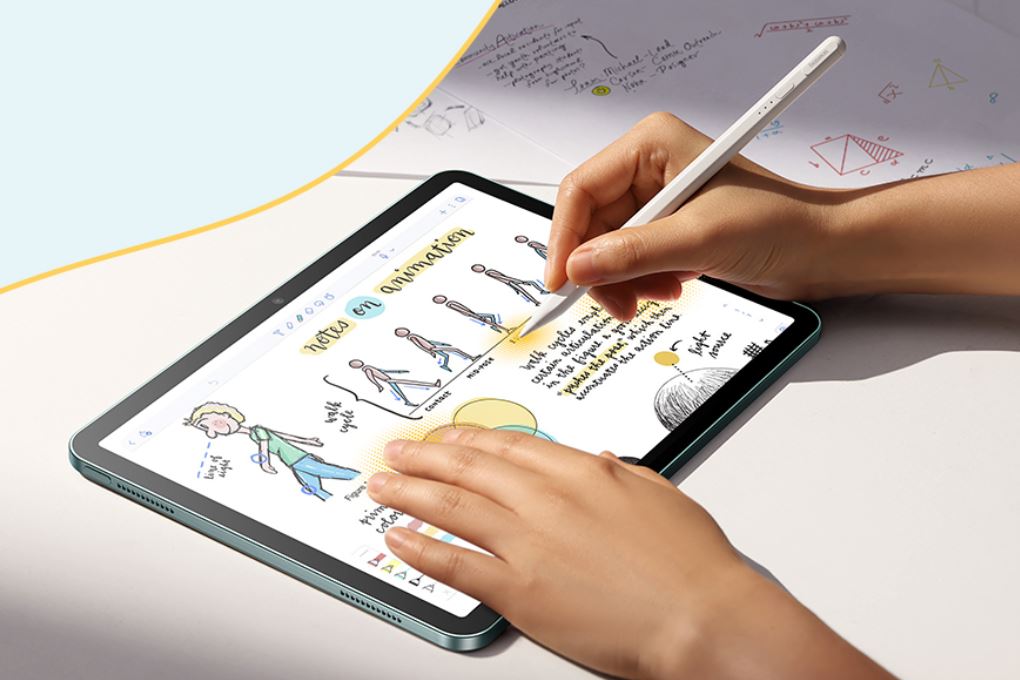 Bút cảm ứng Baseus Smooth Writing 3 Wired Charging Stylus Active Wireless Version Moon White BS-PS052 Màu Trắng