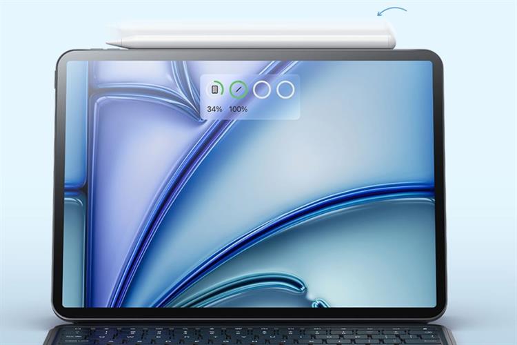 Bút Cảm Ứng Baseus Smooth Writing 3 Wireless Charging Stylus Active Wireless Version Moon White BS-PS048 Màu Trắng