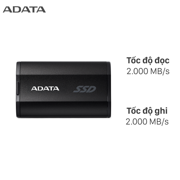 Ổ cứng SSD 500GB Adata Portable SD810