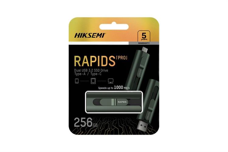 Ổ cứng SSD 256GB Hiksemi Rapids Pro S1000 Màu Xám