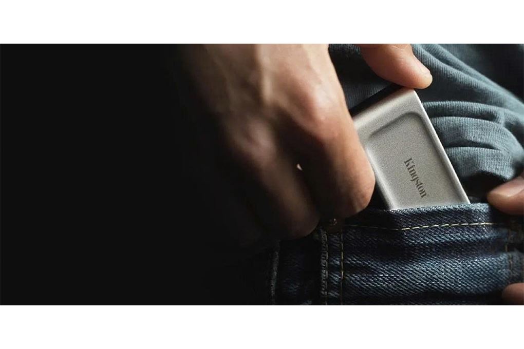 Ổ cứng SSD 1TB Kingston Portable XS2000 Màu Bạc