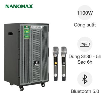 Loa kéo karaoke Nanomax X-2000 1100W