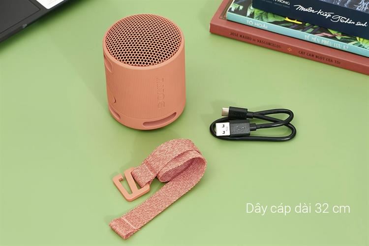 Loa Bluetooth Sony SRS-XB100 Màu Cam