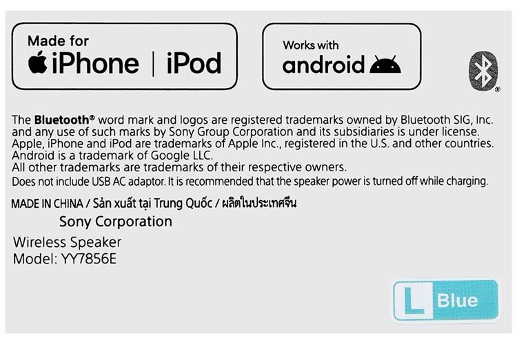 Loa Bluetooth Sony SRS-XB100 Màu Xanh mint