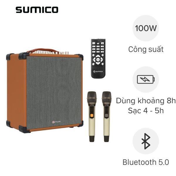 Loa karaoke xách tay Sumico MSP10A 100W