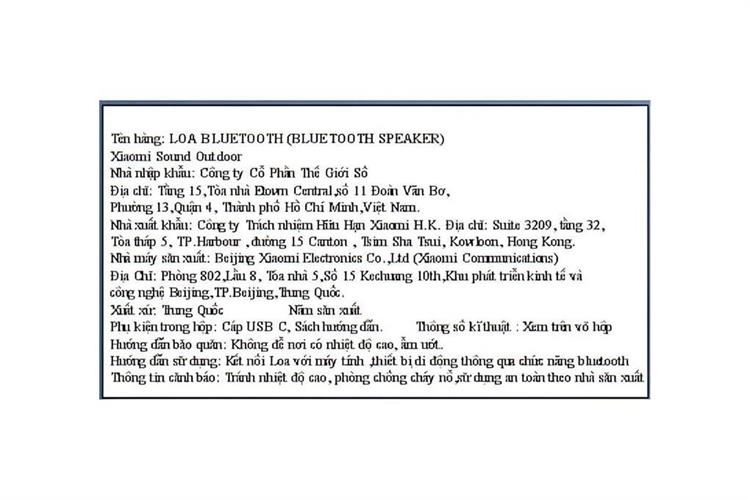 Loa Bluetooth Xiaomi Sound Outdoor Màu Đỏ