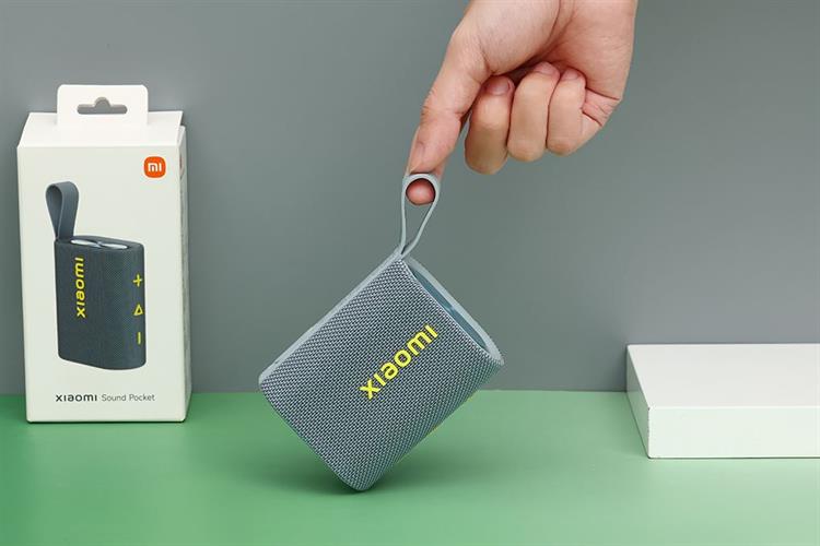 Loa Bluetooth Xiaomi Sound Pocket Màu Xanh Dương - Xám