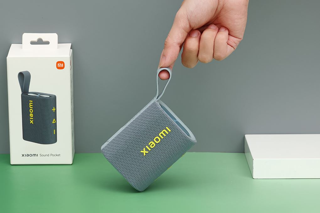 Loa Bluetooth Xiaomi Sound Pocket Màu Xanh Dương - Xám