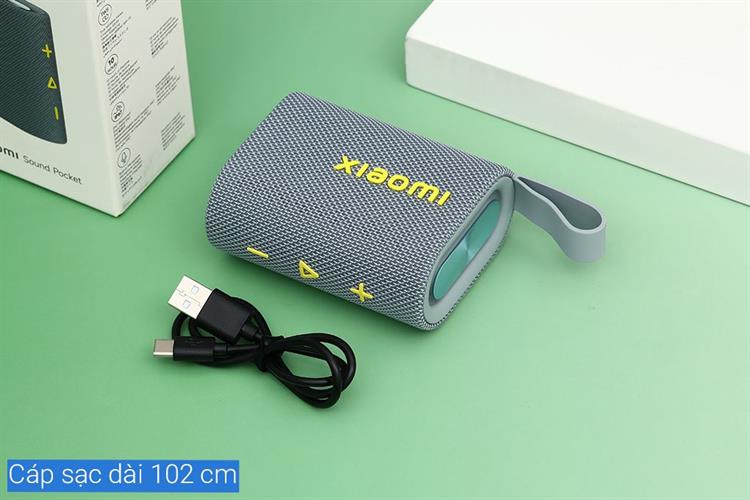 Loa Bluetooth Xiaomi Sound Pocket Màu Xanh Dương - Xám