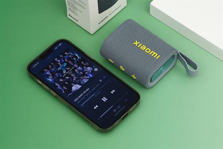 Loa Bluetooth Xiaomi Sound Pocket Màu Xanh Dương - Xám