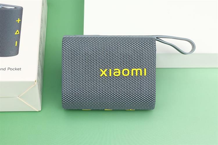 Loa Bluetooth Xiaomi Sound Pocket Màu Xanh Dương - Xám