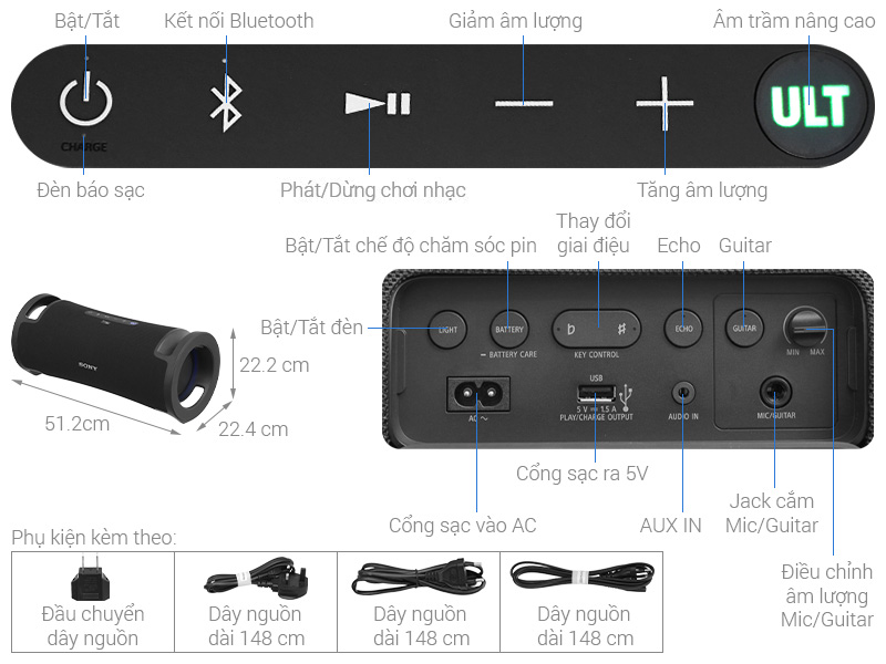Loa Karaoke Sony ULT70 Field 7
