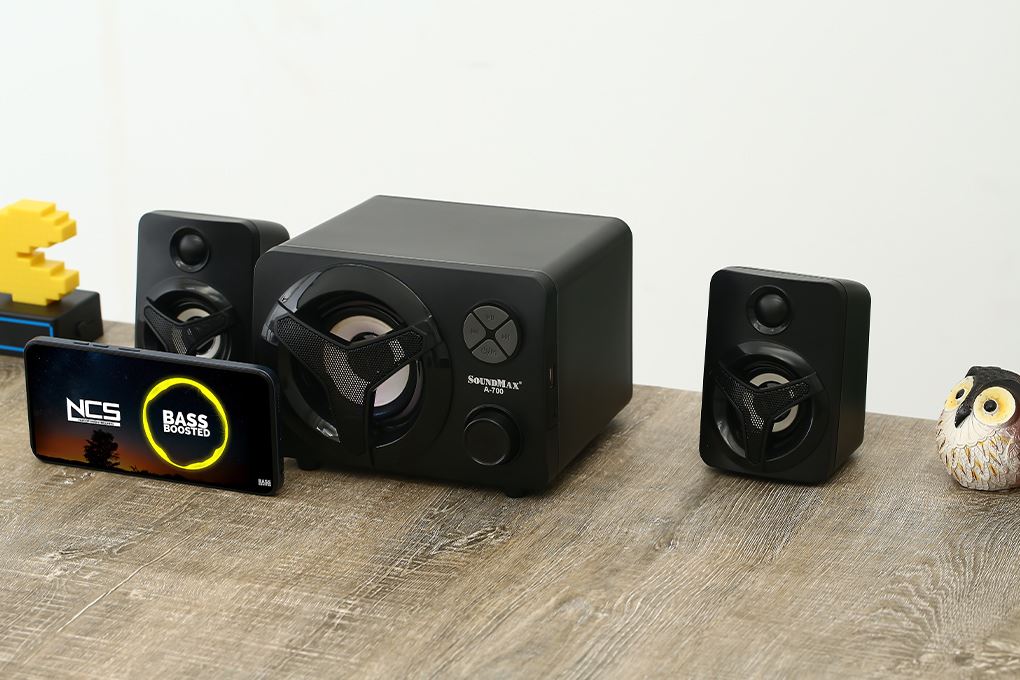 Loa vi tính Bluetooth Soundmax A700 Màu Đen