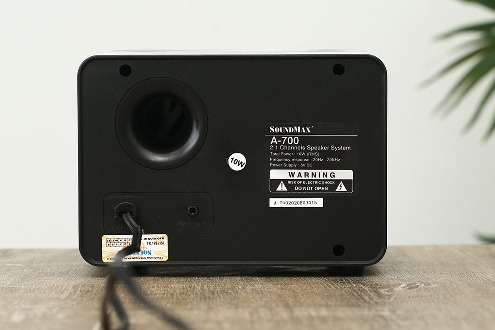 Loa vi tính Bluetooth Soundmax A700 Màu Đen