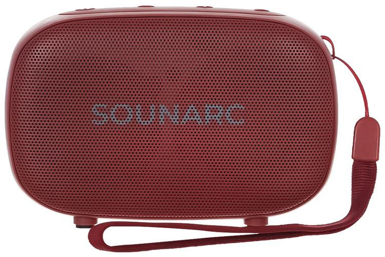 Loa Bluetooth Sounarc P1 Portable Speaker Màu Đỏ đô
