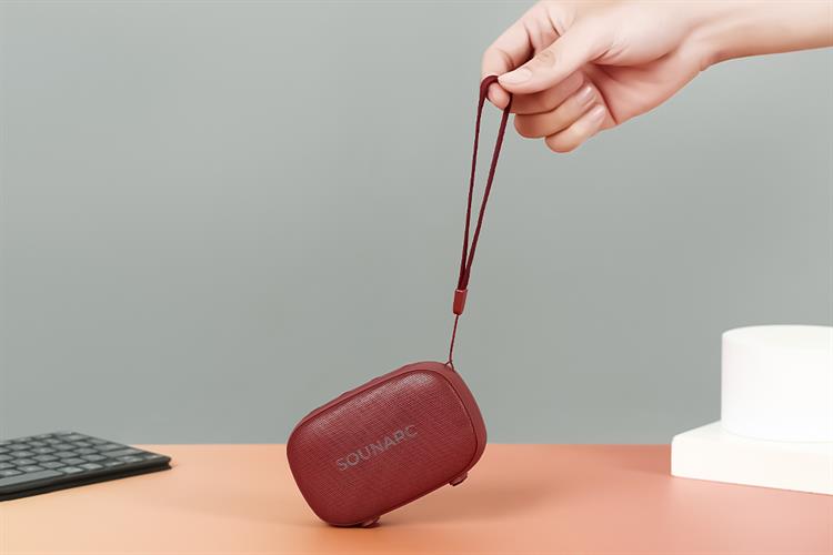 Loa Bluetooth Sounarc P1 Portable Speaker Màu Đỏ đô