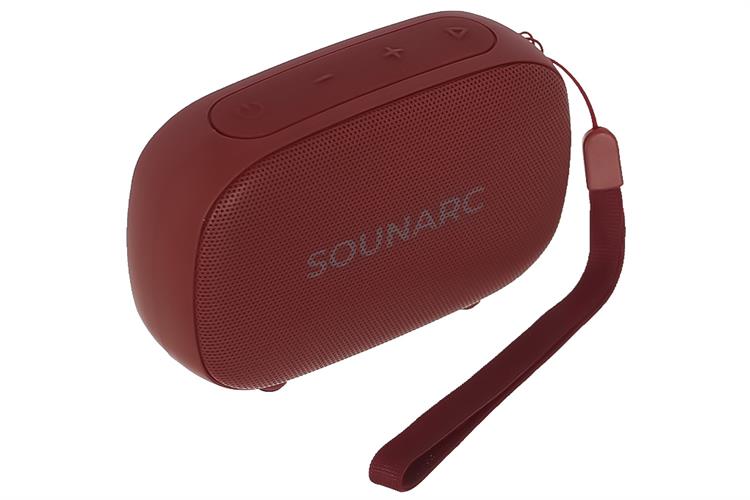 Loa Bluetooth Sounarc P1 Portable Speaker Màu Đỏ đô